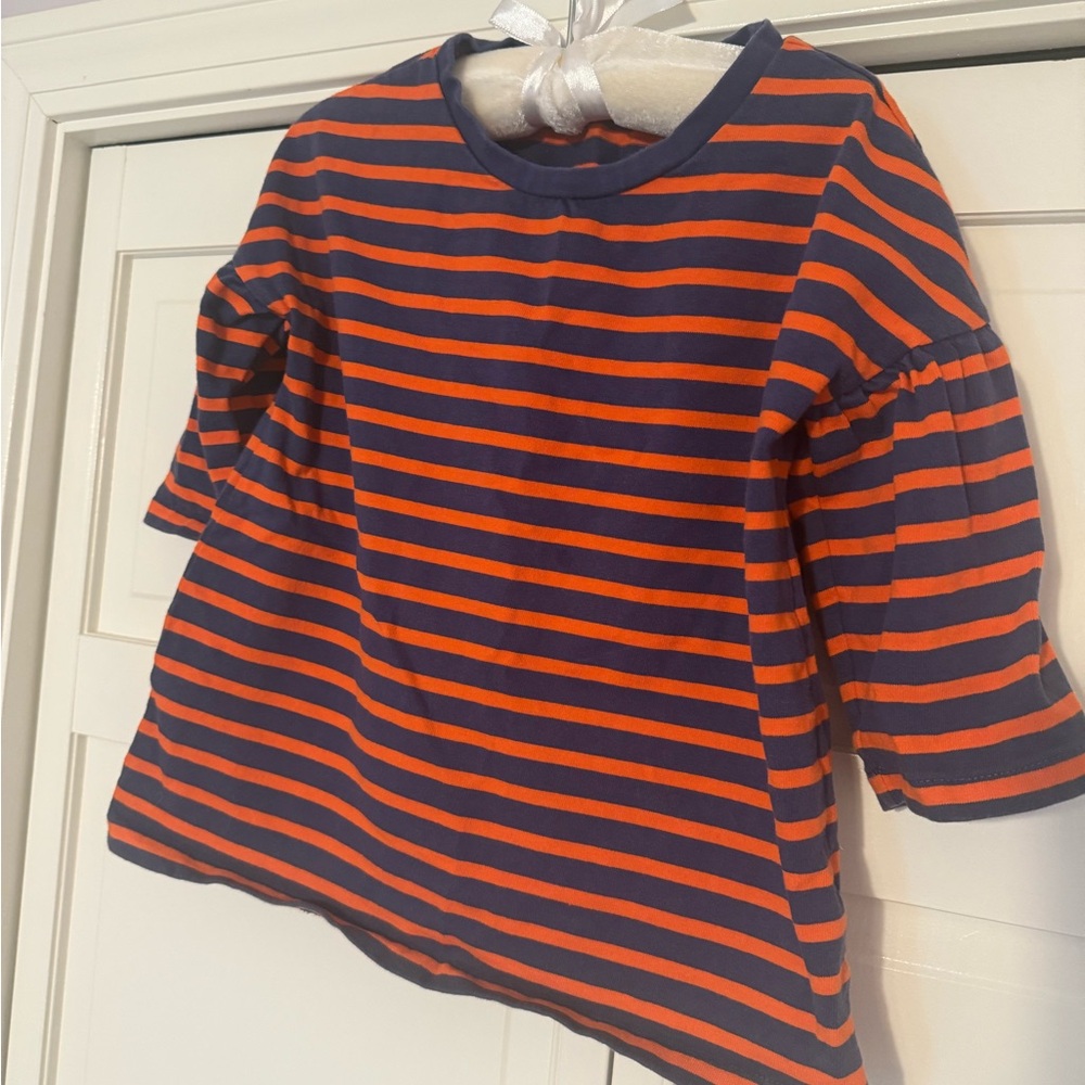 Crewcuts - Girls size 6:7 Striped Short Sleeve Tee